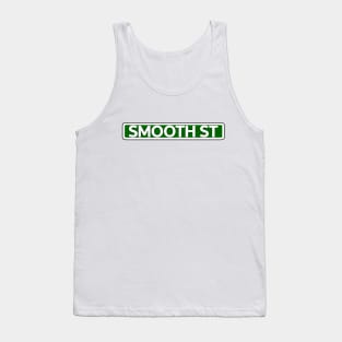 Smooth St Street Sign Tank Top